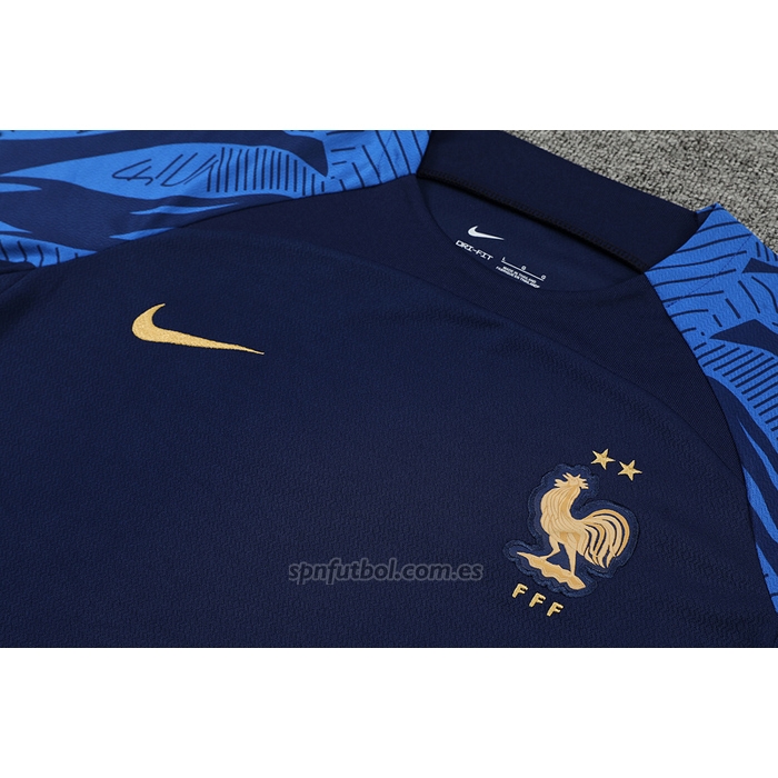 Chandal del Francia Manga Corta 2022-2023 Azul - Pantalon Corto